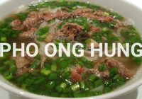 ホーチミンで、ごはんを食べるなら”PHO ONG HUNG”が絶対にオススメ‼