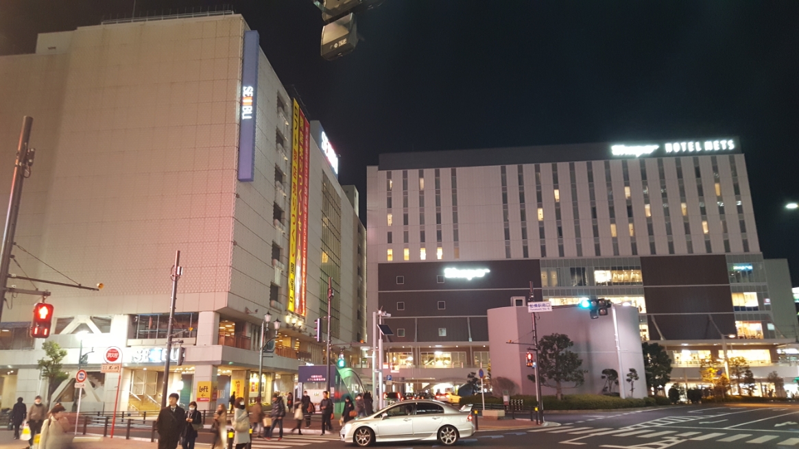 リニューアルした船橋駅